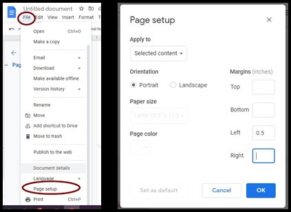 how to delete a blank page in google doc-img 3