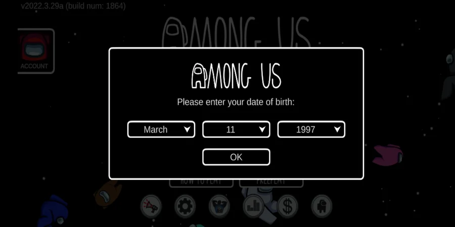 Change your Date of Birth when launching the game for the first time.