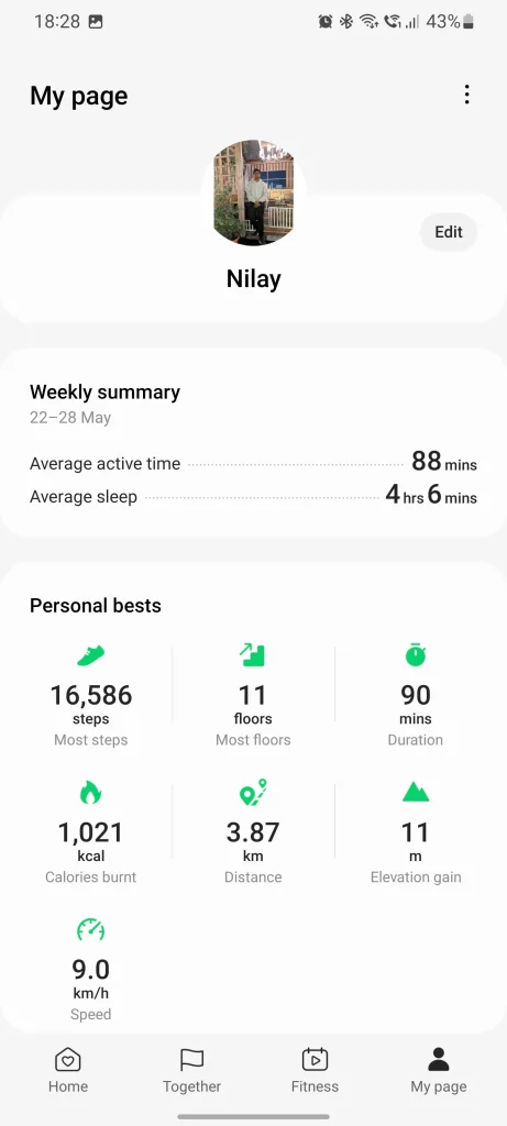 samsung health