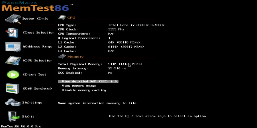 MemTest86 (PassMark)