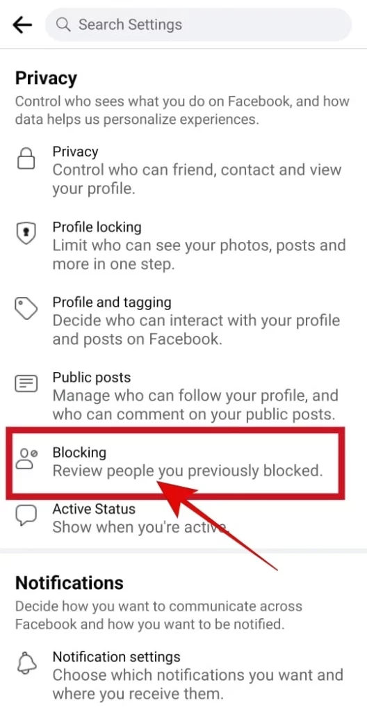 blocking bots on facebook app
