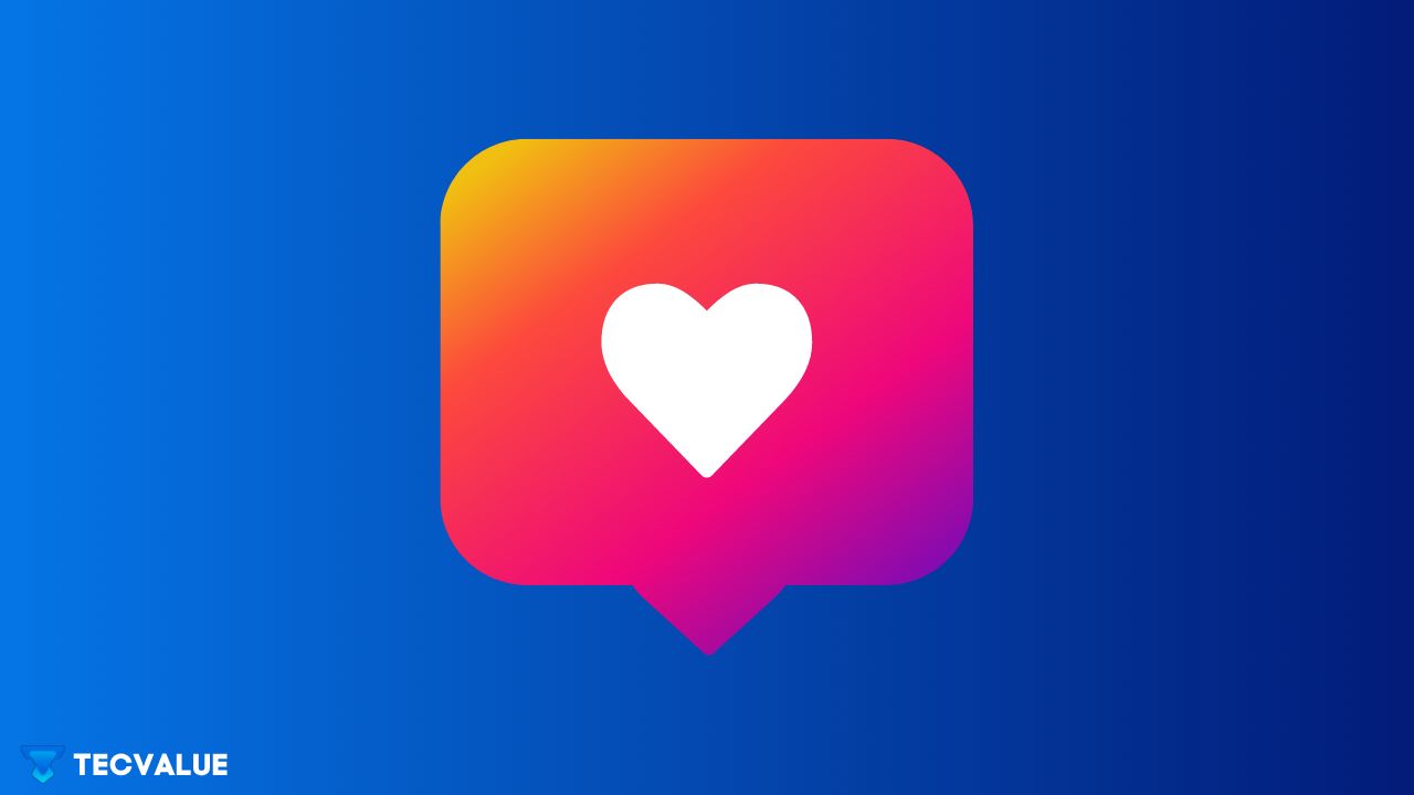 instagram likes 3d icon